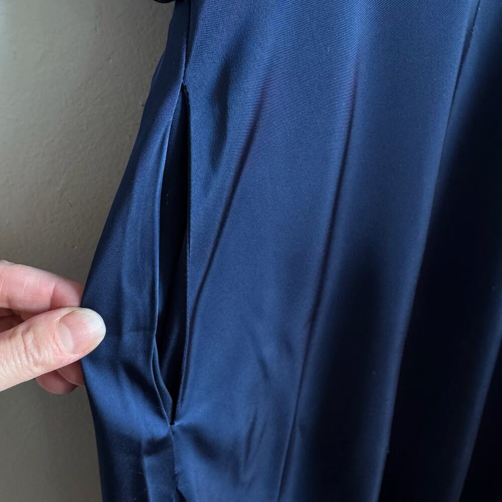 NWT UOOZEE Blue Flowy Maxi Dress - Picture 7 of 12